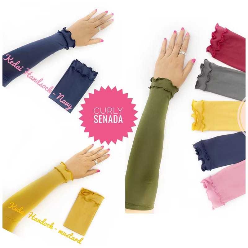 GASYIL handsock Curly Kerli Senada  Premium / Handsock Manset