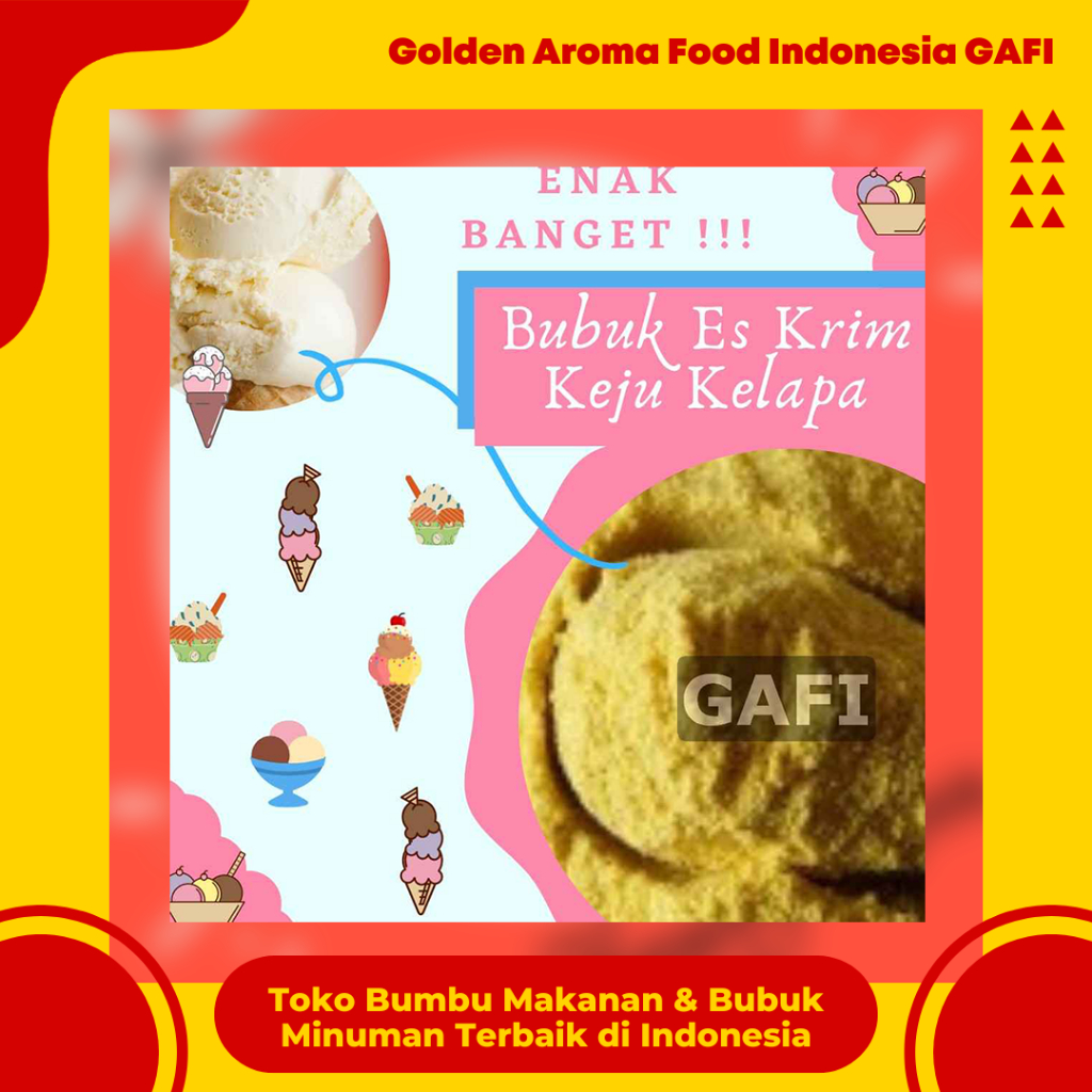 

Bubuk Es krim Keju Kelapa 1 Kg Murah Meriah Terdekat Kiloan Magic Ice Crem Premix Instant Premium/ Bubuk Bahan Ice Cream Instan Rasa Keju Kelapa Powder Bahan Bubuk Es krim GAFI