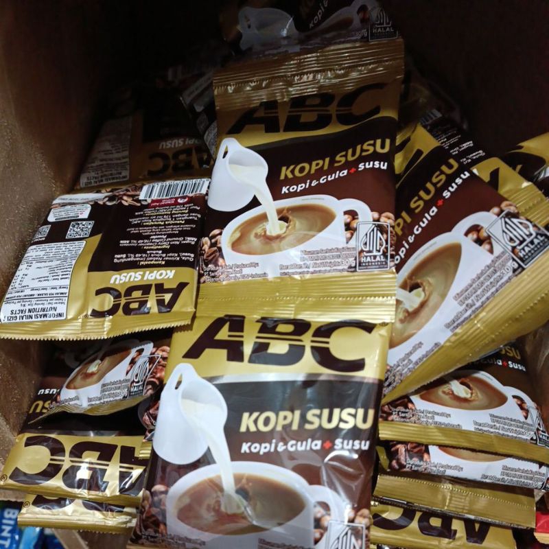 

Kopi ABC Susu Renceng Sachet 10x30g