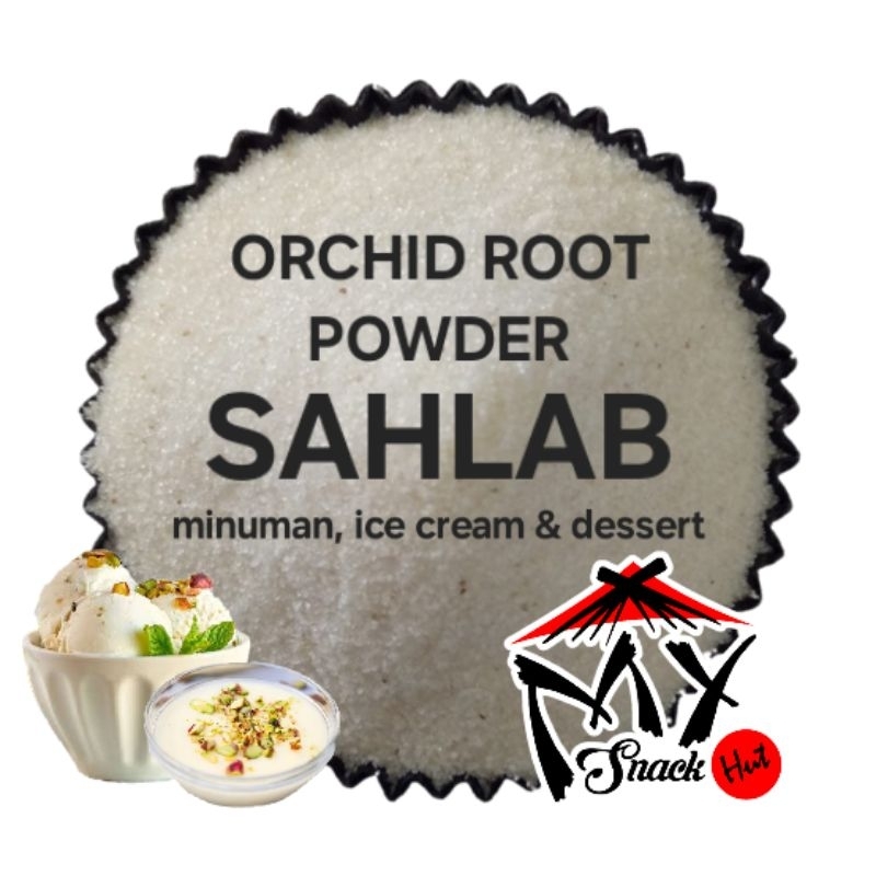 

SAHLAB ORCHID ROOT 25GR SALEP SAHLEP TURKI TURKISH DONDURMA STRETCH ICE CREAM ARABIC WINTER DRINK