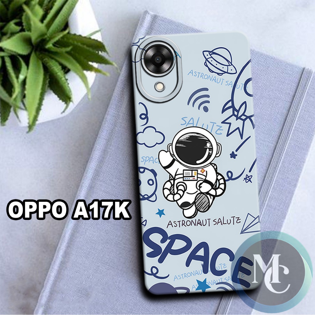 CC35/ Softcase karet lentur untuk oppo a17k/Motif lucu/case oppo a17k/kesing oppo a17k/silicon oppo 