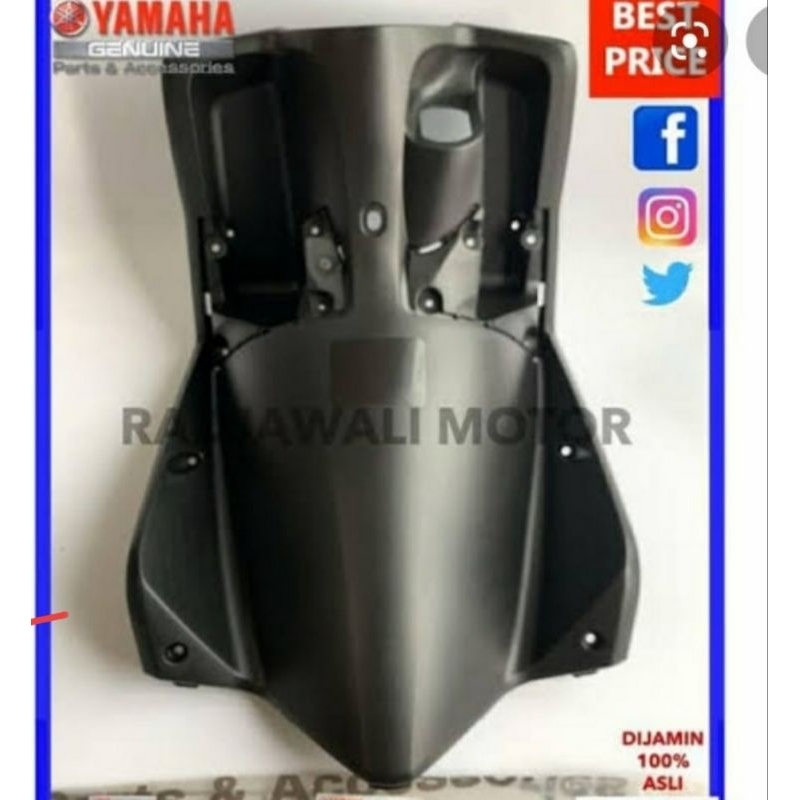 cover kunci kontak mio soul karbu hitam ori yamaha