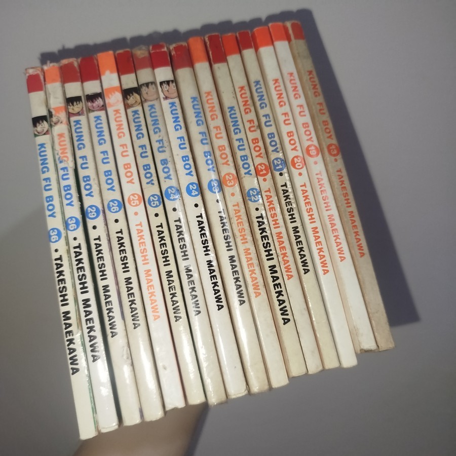 Komik Kungfu Boy reguler vol 1-36 cabutan kolpri