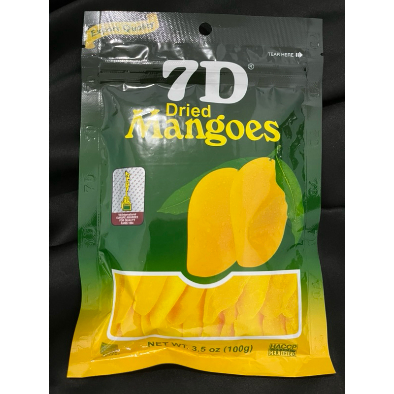

7D Dried Mango Original Singapore Manisan Mangga