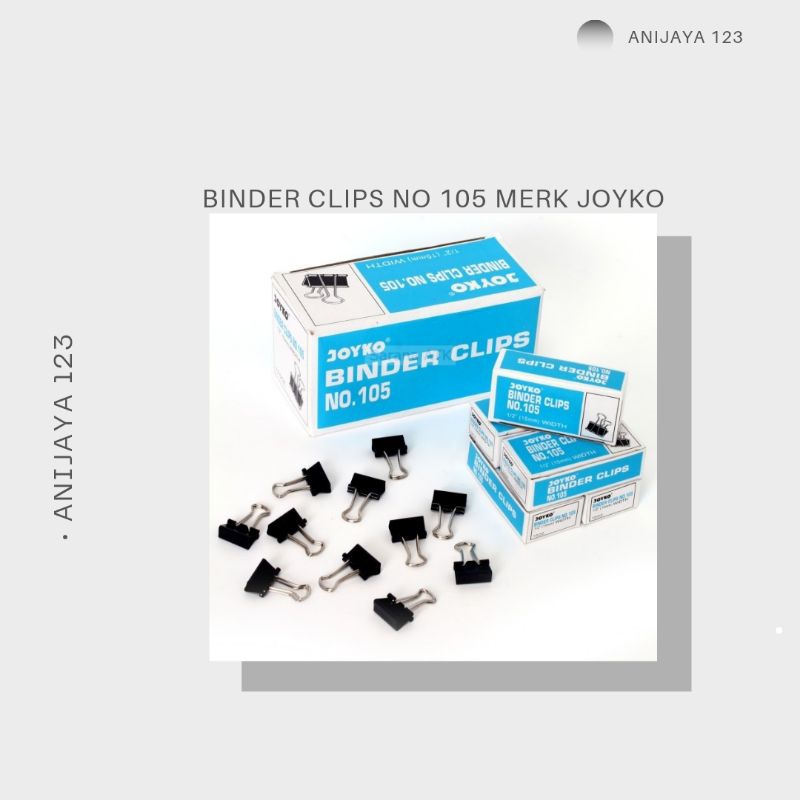 

Binder Clips NO 105 merk Joyko