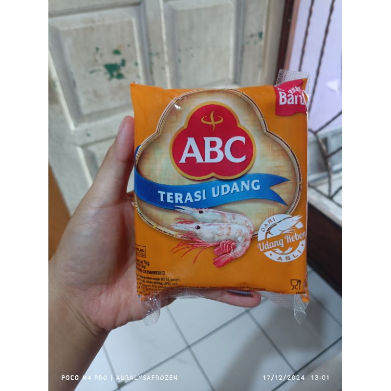 

terasi ABC 1 pack isi 20 sachet