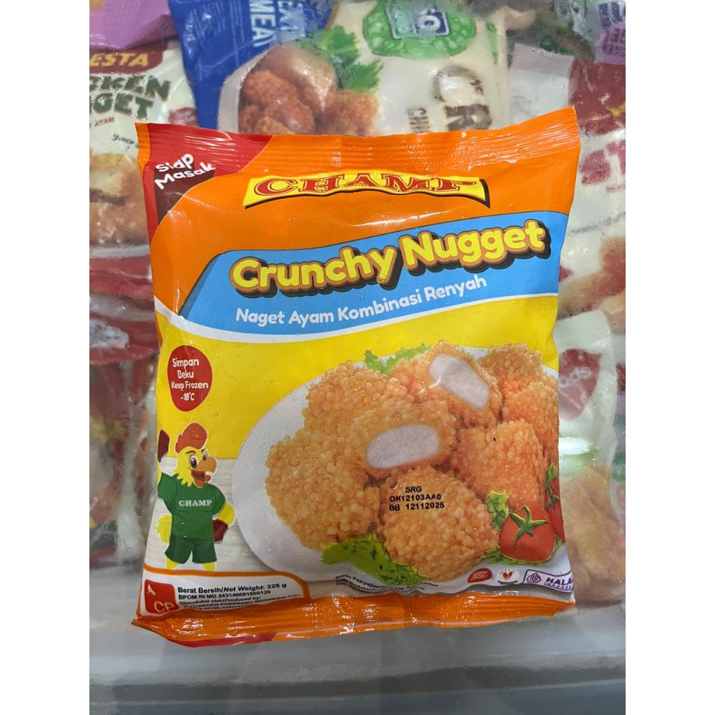 

CHICKEN NUGGET CHAMP ORIGINAL BERAT 225 GRAM