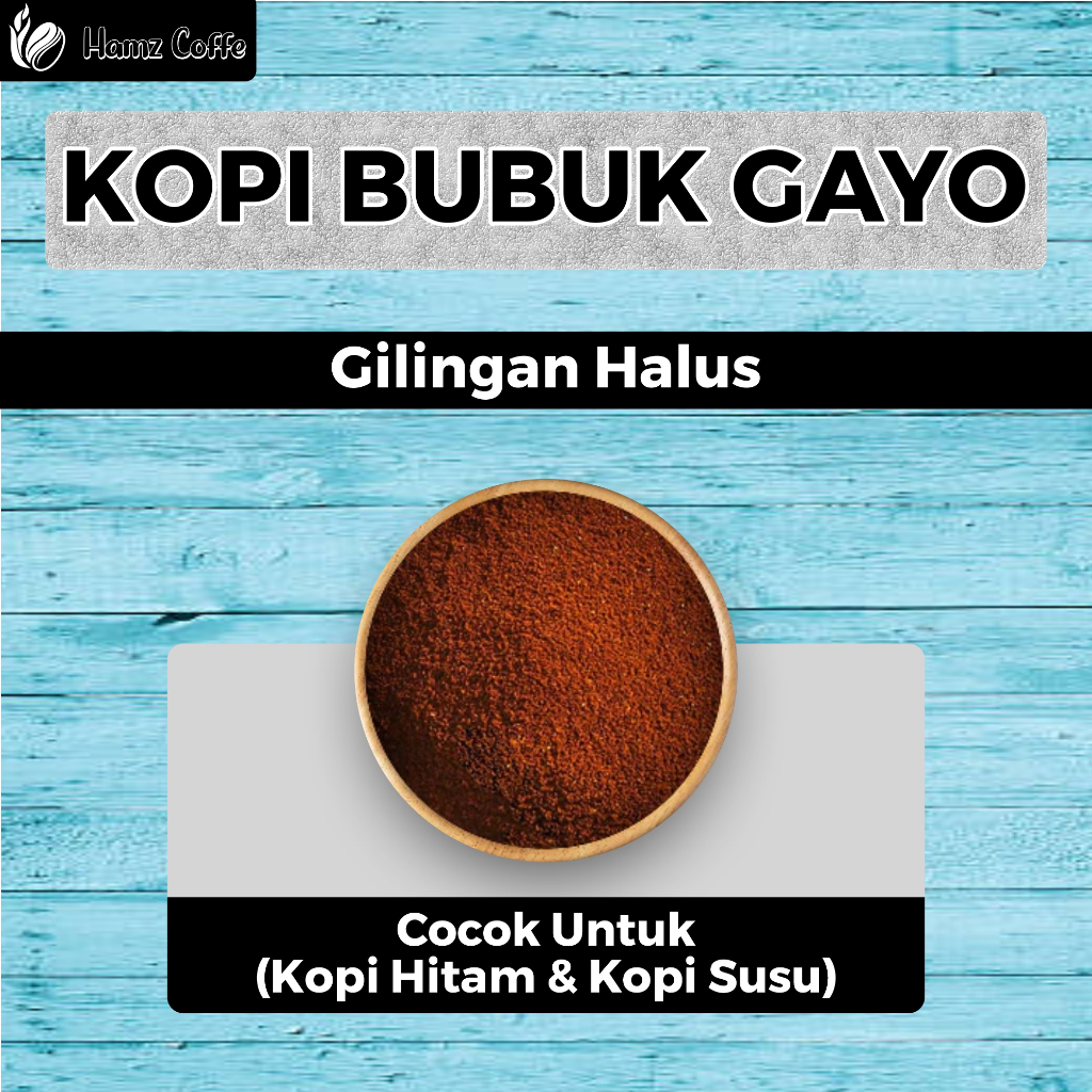 

Hamz Coffee - kopi bubuk gayo premium 500gr