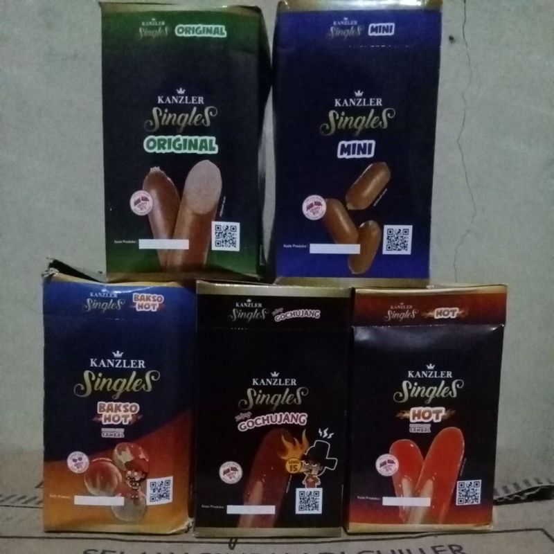

sosis kanzler, sosis siap makan 65 gr isi / box 12 pcs