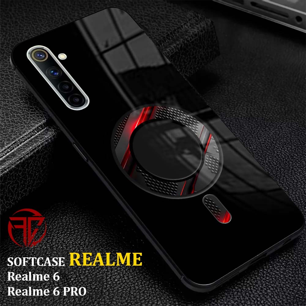 [AM25] Softcase Kilau Realme 6 | 6s | 6 PRO | Case Glossy Kesing Silikon Kaca Mika Pelindung Kamera 