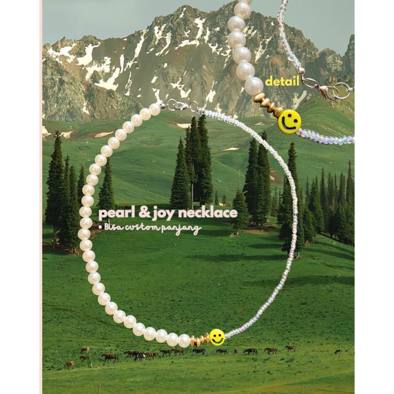 Beads Necklace | Korean Necklace | Kalung Manik - manik Korea