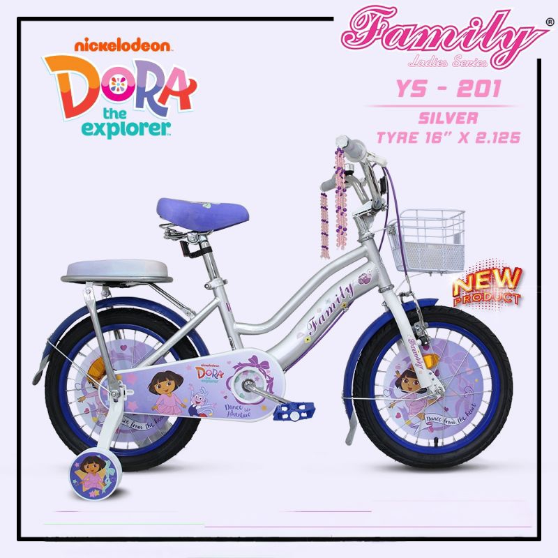 Sepeda Anak Family Mini 16 inch Dora