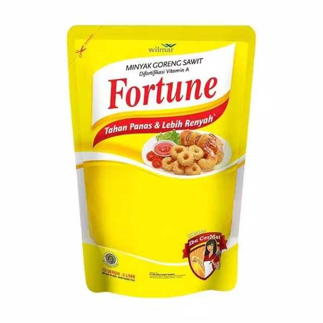 

Minyak FORTUNE kemasan 2 lt Halal & BPOM