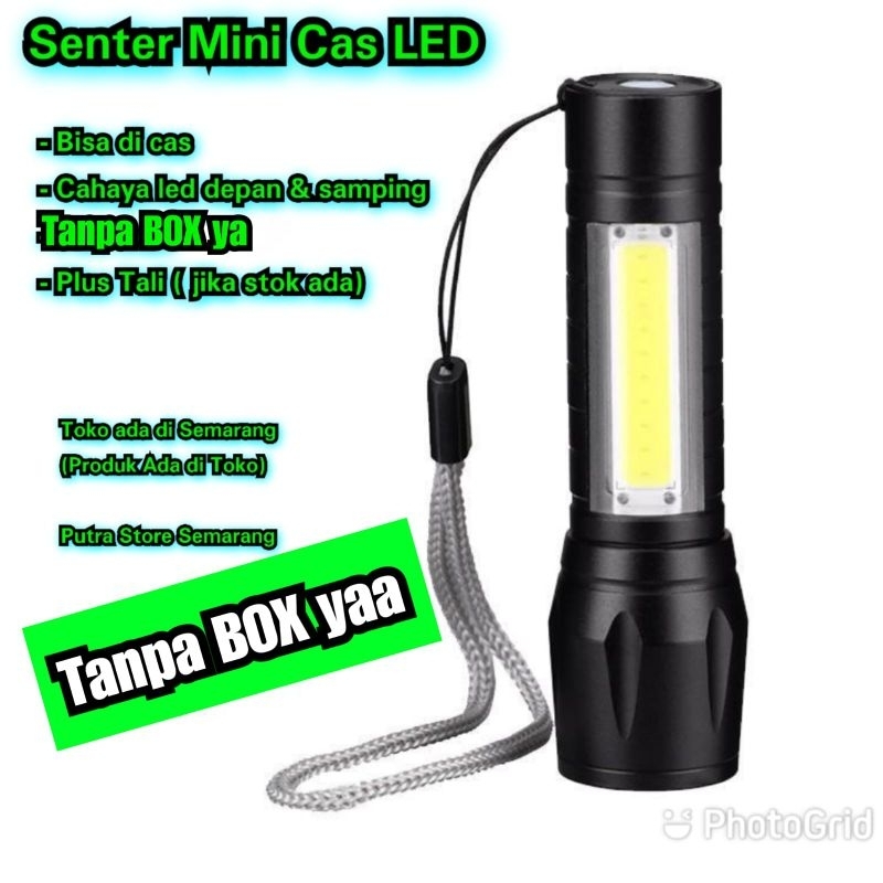 Senter Swatt Mini Zoom Recharge bisa di Cas UlangSenter Mini Senter LED Senter cas