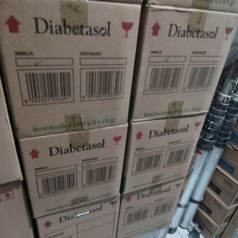 

Diabetasol 950gr Vanila Coklat (6 Kotak)