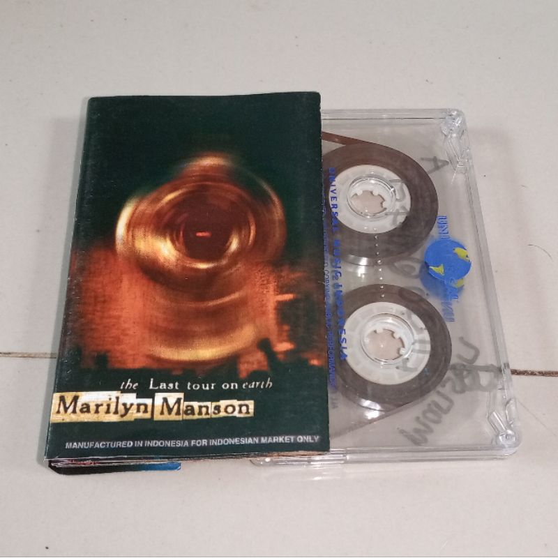 Kaset Marilyn Manson - the Last Tour on Earth