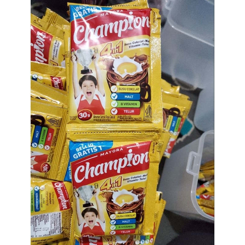 

Champion Kemasan Renteng 10pc Gratis 1pc