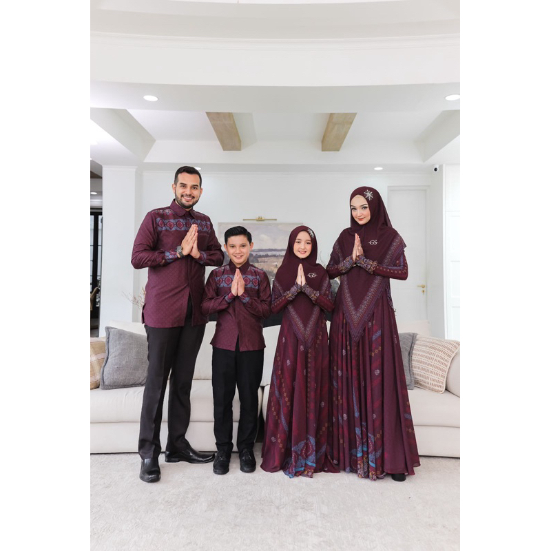 Sarimbit Gees Eid Series Gamis Mom by Gallery Syarifah