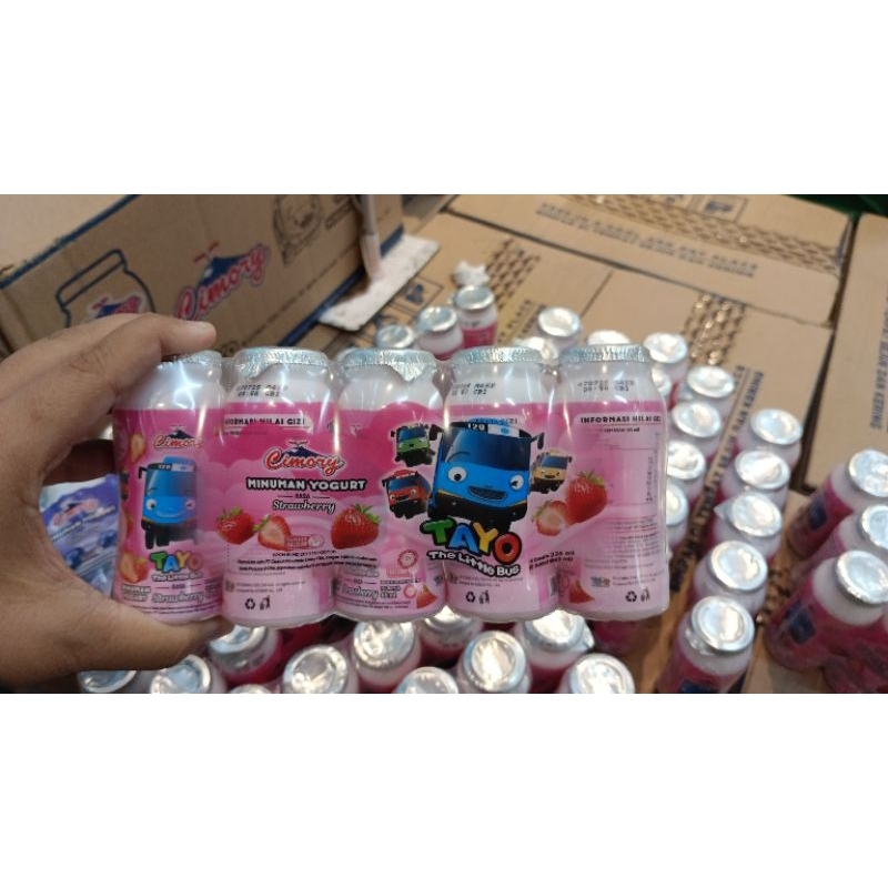 

Cimory Tayo stroberi & bluberry 5x70ml