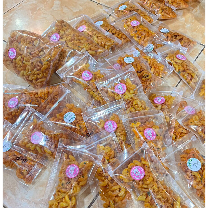 

paket usaha makroni bantet daun jeruk 3000 an 20pcs