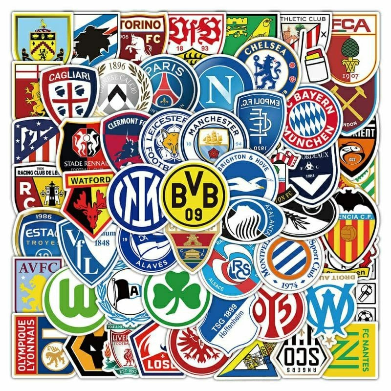 

Stiker Football Club Cutting Vinyl