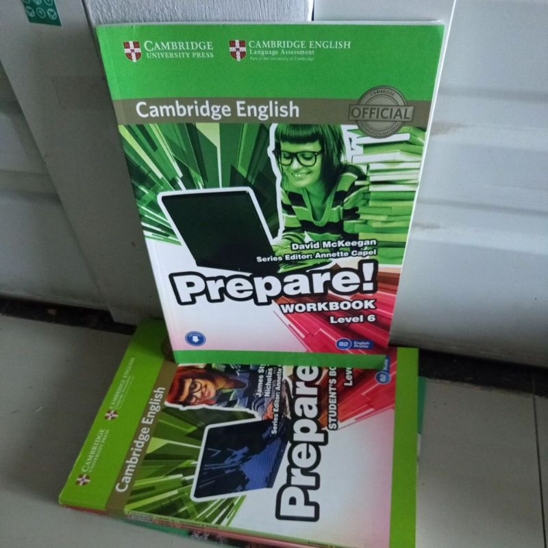 

buku Cambridge english preare workbook level 6 B2 english profile devid mc keegan series edition annette capel Cambridge University press