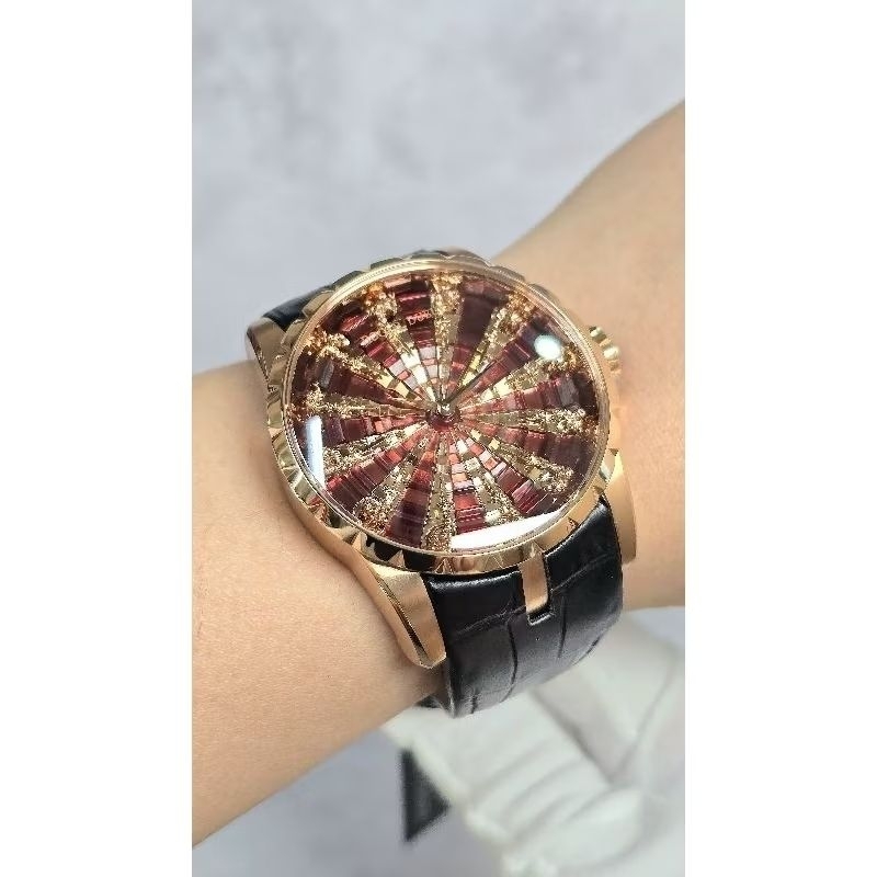 JAM TANGAN COWOK ROGER DUBUIS AUTOMATIC SWISS CLONE 1.1