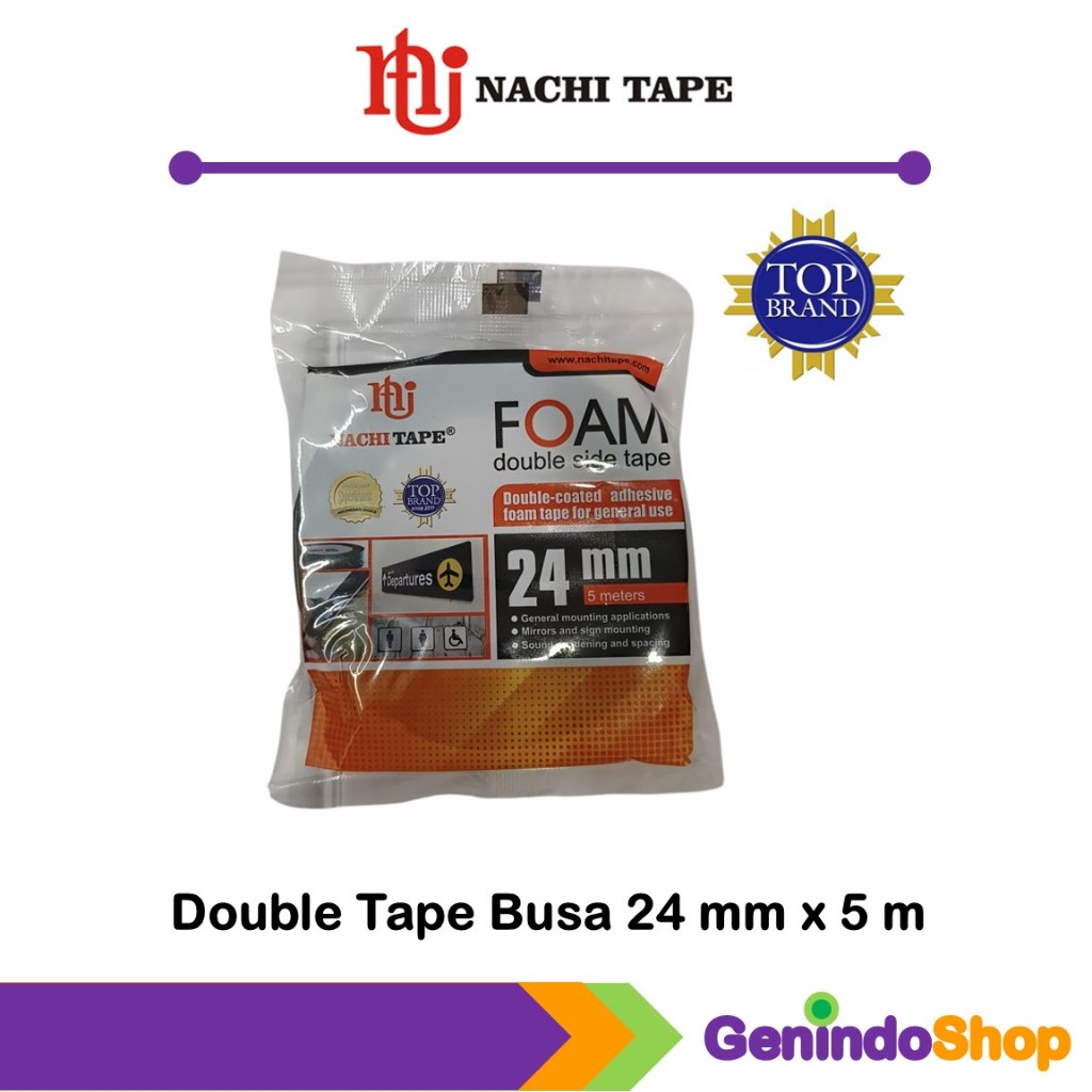 

Double Tape Foam / Busa 24 mm x 5 mtr Nachi