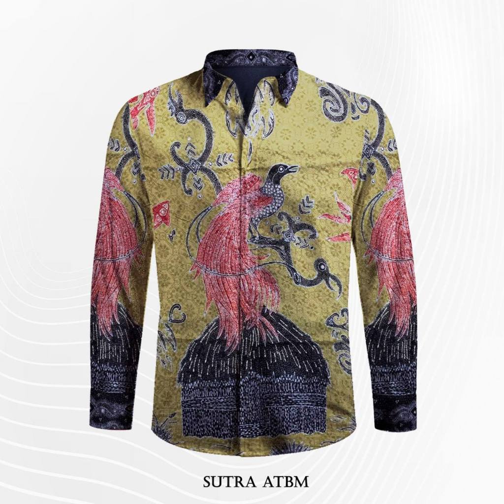 KAIN BATIK TULIS SUTRA ATBM ASLI PEKALONGAN - AM 13