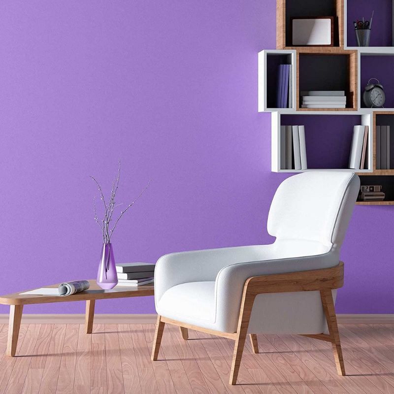 Wallpaper Sticker Dinding Polos Ungu Muda / Wallpaper Murah