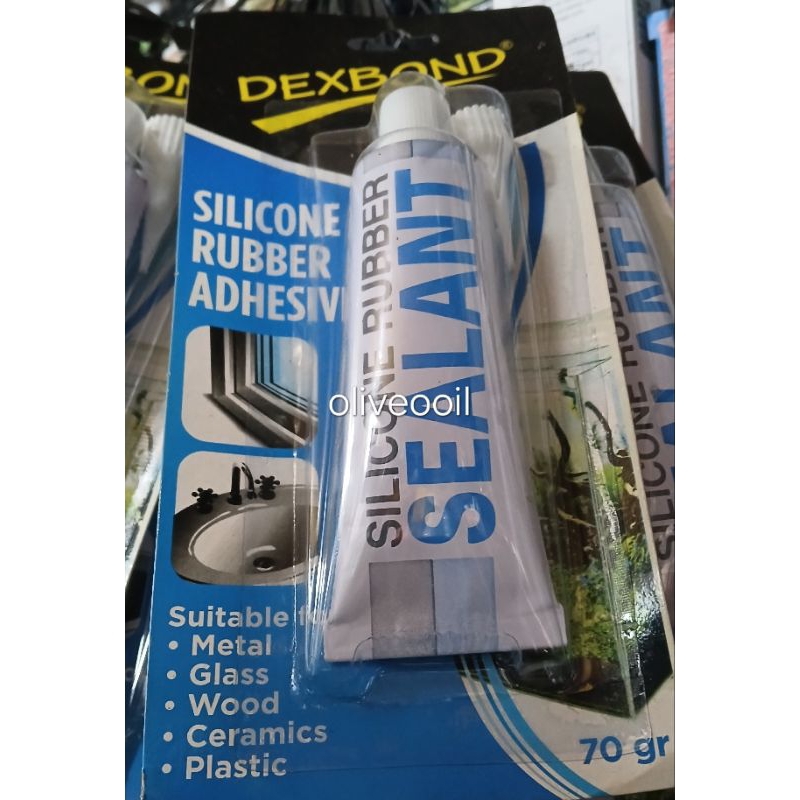 Lem Kaca Rubber Silicone Dexbond