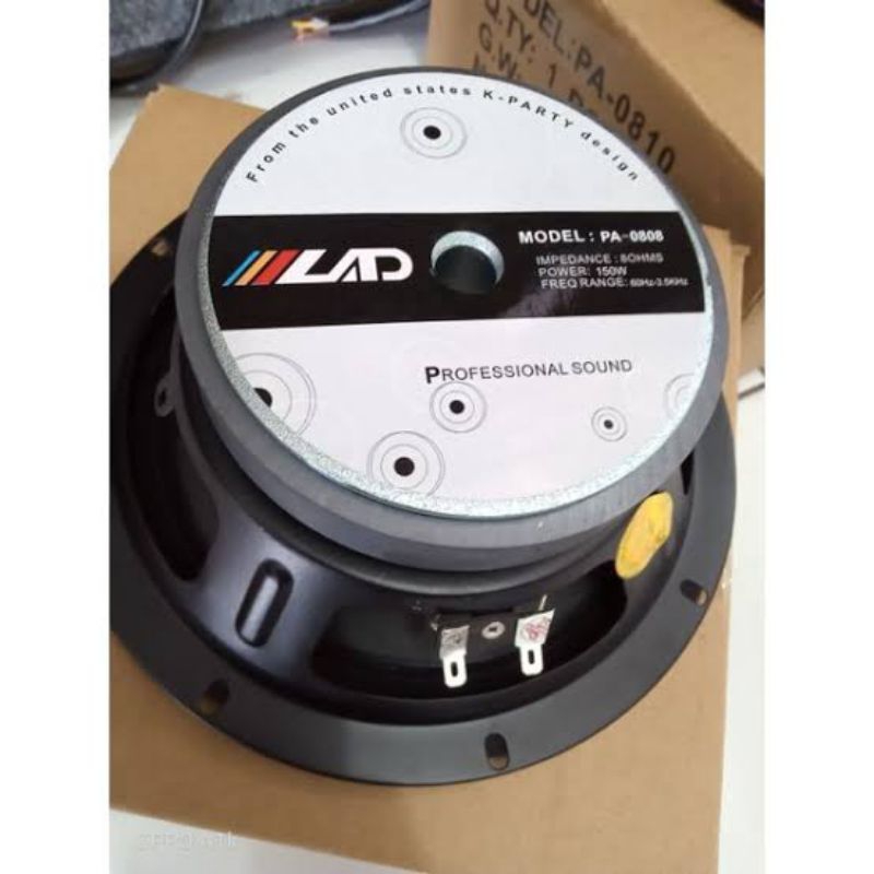 Speaker 8" LAD midle midel 8 inch PA-0808 150W