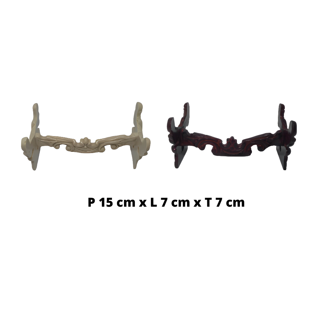 tatakan replika gading gajah