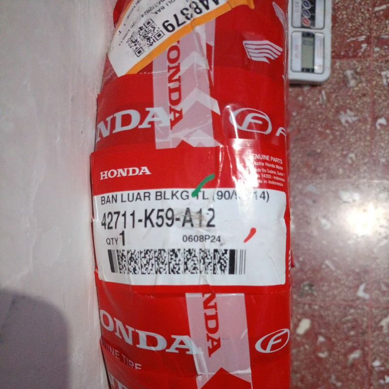 Ban luar AHM 90/90-14 Tubeless .