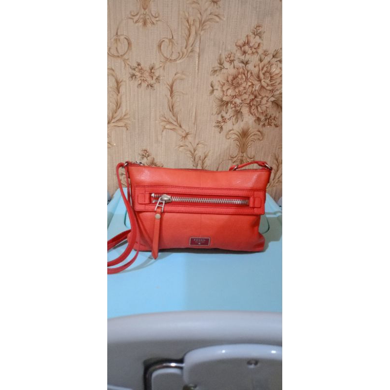 Tas Fossil Preloved Authentic