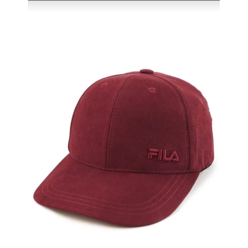 (FILA) Fila Topi - Warna Marron - Original