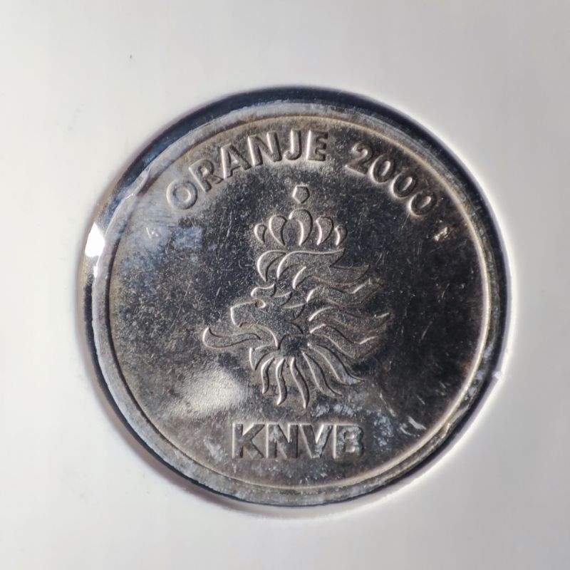 Koin Peringatan Timnas Belanda EURO 2000