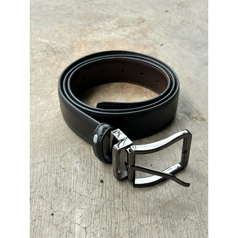Hush Puppies Two Ways Men Belt (Black/Brown)