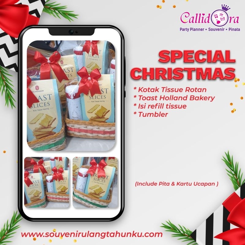 

hampers natal merry christmas/paket natal ready/kado hadiah natal/cookies natal/parsel natal murah
