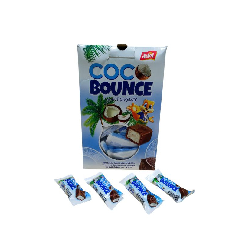 

Coklat Coco Bounce 500 gr | Coklat Turkey Kelapa | Chocolate Bounce Coconut {Halal}