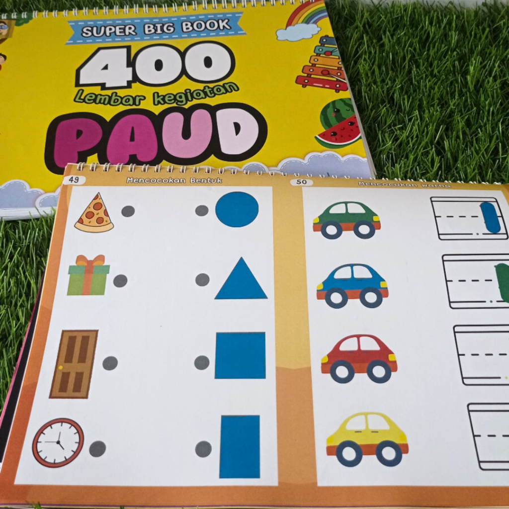 

NYBEBY26 SUPER BIG BOOK BUKU AKTIVITAS SUPER BIGBOOK 365+ HALAMAN BUKU BELAJAR ANAK PAUD 4 5 6 7