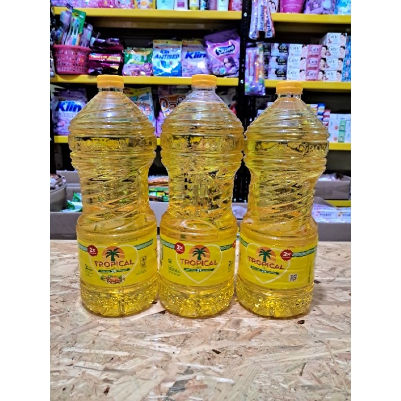 

MINYAK GORENG TROPICAL 2 LT - Minyak Goreng Bening Tropical Original 2 Liter Bening