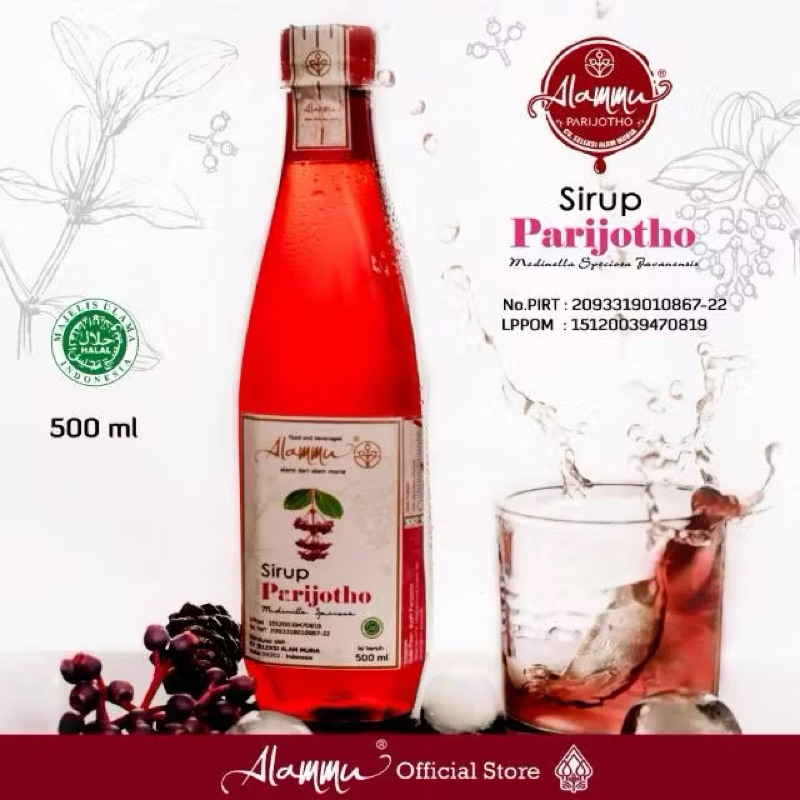 

SIRUP PARIJOTO PROMIL ASLI MURIA NETTO 500ml