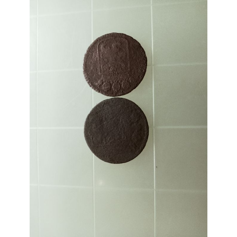 2 keping koin voc eror rotasi