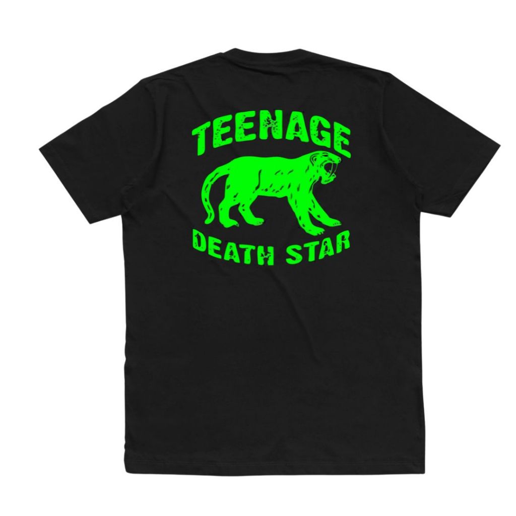 Kaos Band Tenage Death Star Hight Quality Premium Distro greend Unisex T shirt