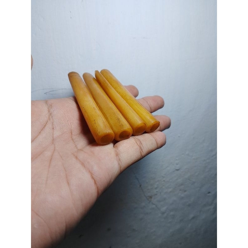 pipa once tulang sapi tulang unta tulgah orange 7-8cm
