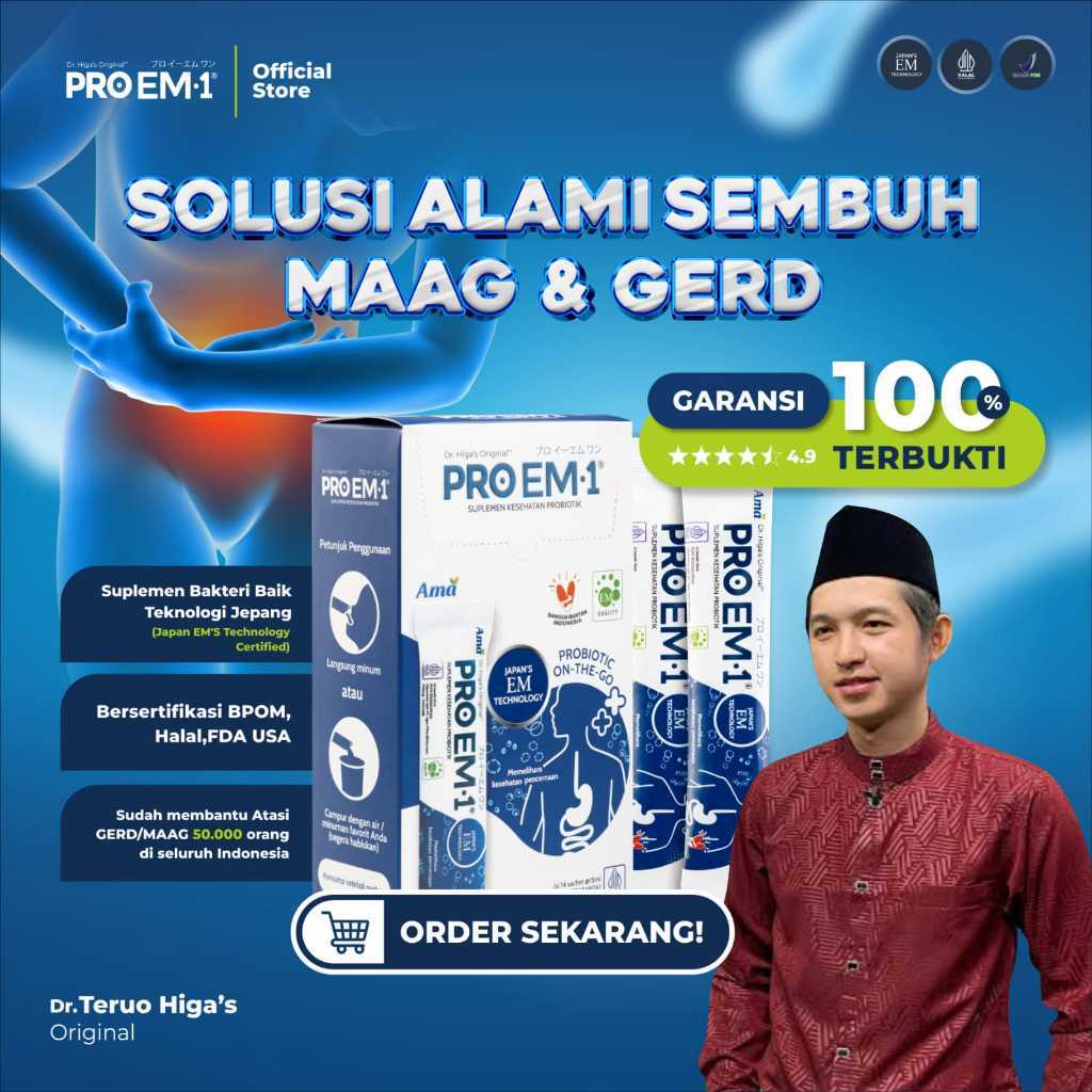 PRO EM1 Sachet Original | PRO EM-1 Sachet Anggur | PRO EM 1 Bungkus Original | PRO EM Bungkus Anggur