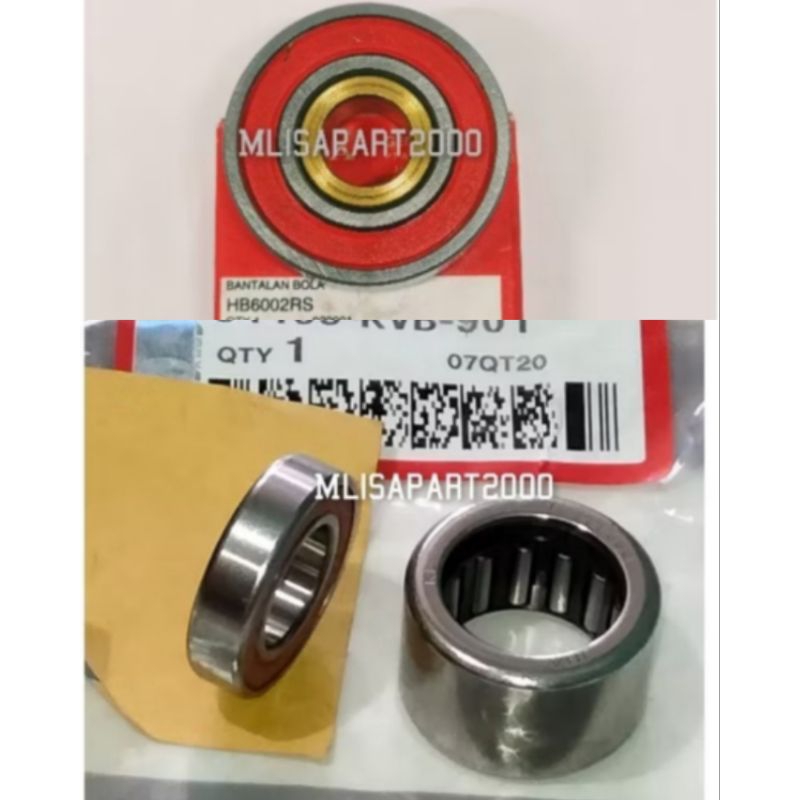 Bearing Bak CVT Kuningan+Bearing pulley+Laher bambu Honda PCX CBU 150 Vario 125 CBU Original