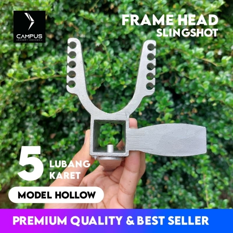 Frame Head Slingshot Model Hollow Kepala Ketapel Stainless