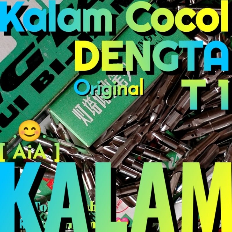 

Mata Pena Pen Tutul Tul Nib Kalam Cocol Dengta Kalam Bangkong Original 100% - AiA Shopee